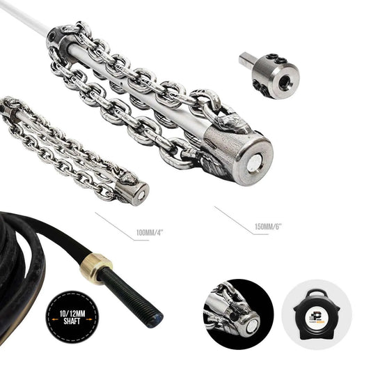 Drain Cleaning Kit For 3″ to 6″ (75mm-150mm)